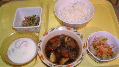 11月19日の夕食｜医師会病院